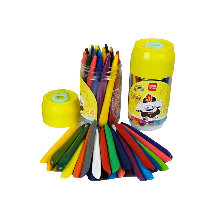 Wax Crayon Color Pen 24 | ওয়াক্স ক্রেয়ন কালার পেন