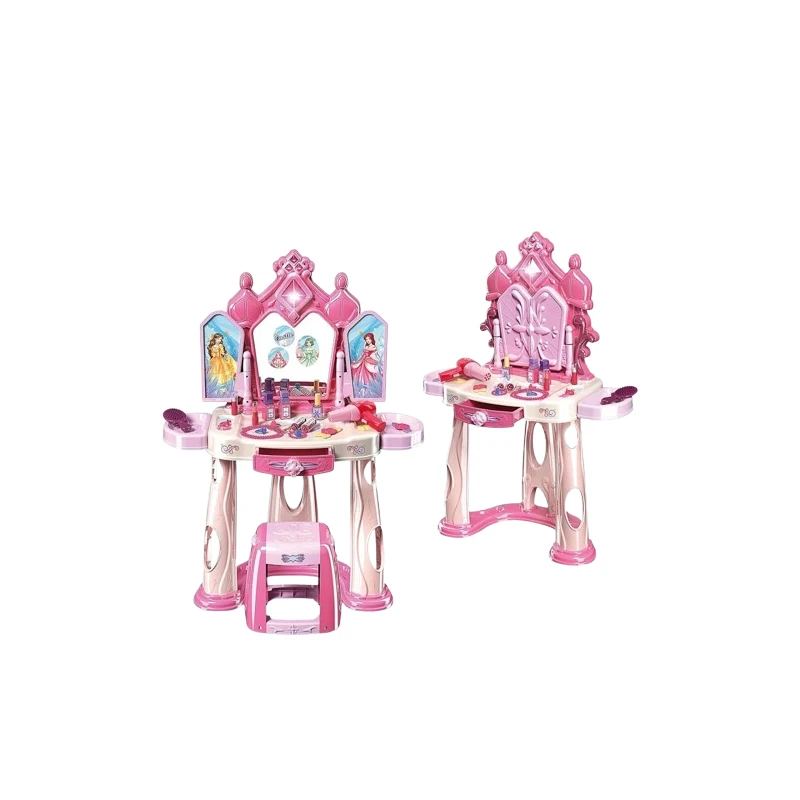Princess Dressing Table with Light & Music | লাইট ও মিউজিকসহ প্রিন্সেস ড্রেসিং টেবিল